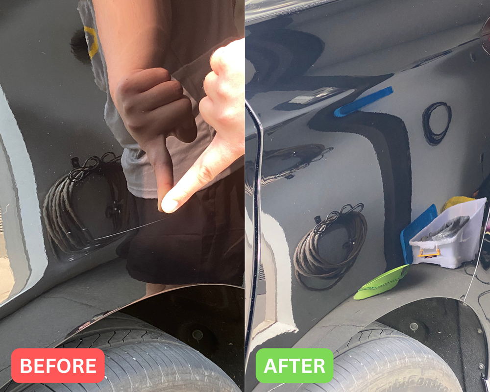 Before After BYD M6