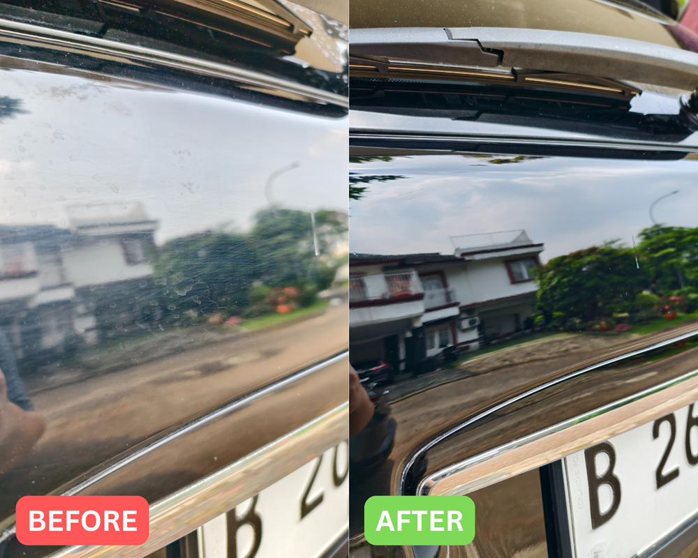 Before After Toyota Harrier