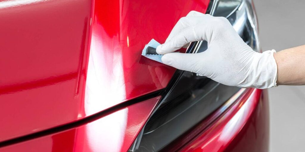 Ilustrasi Coating Mobil